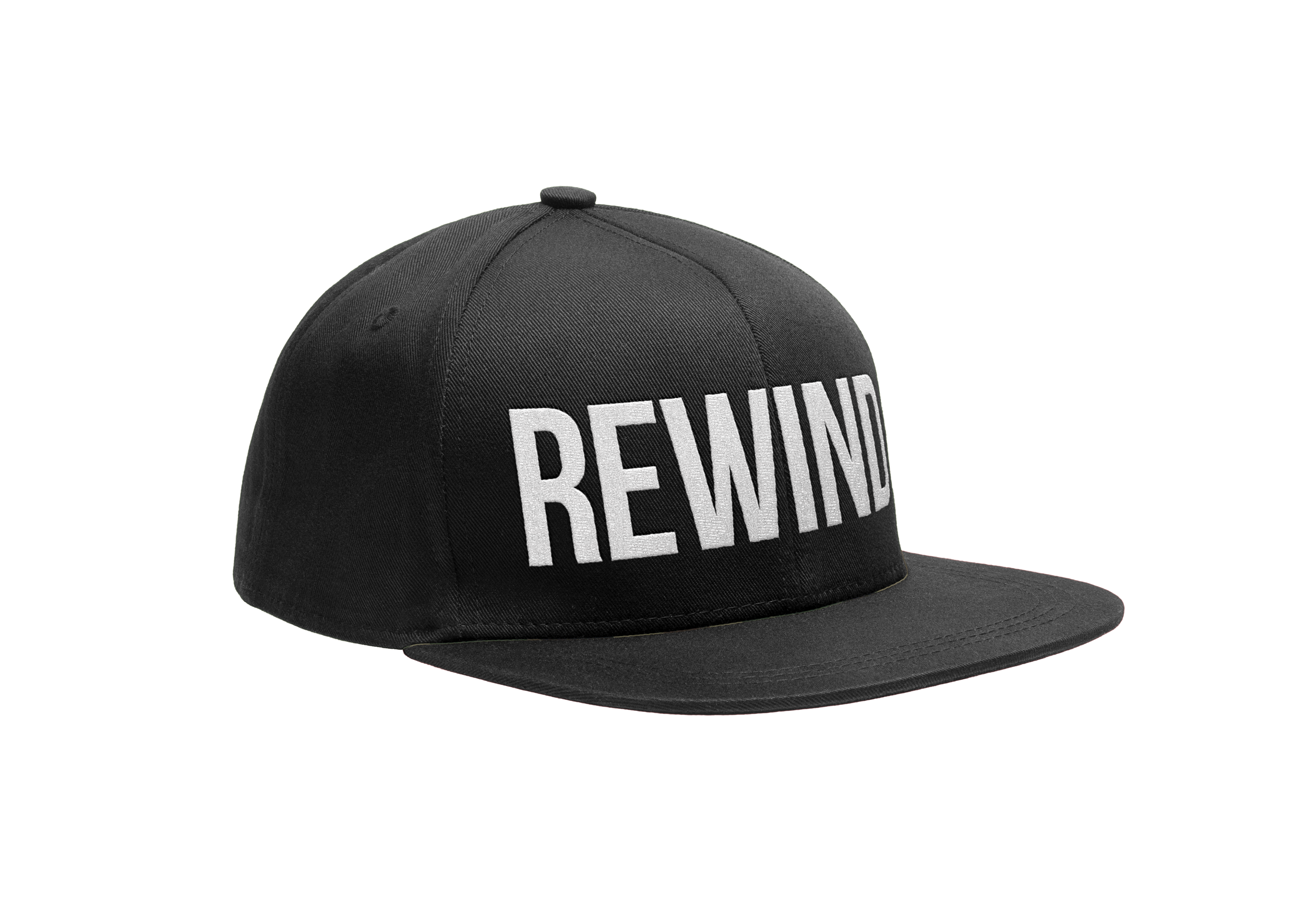 Rewind Snapback - White Thread