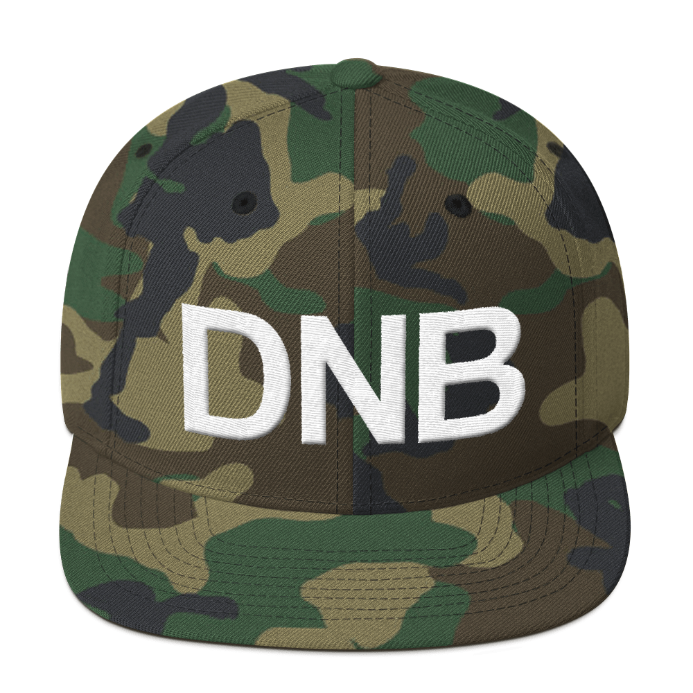 DNB Snapback - White Thread