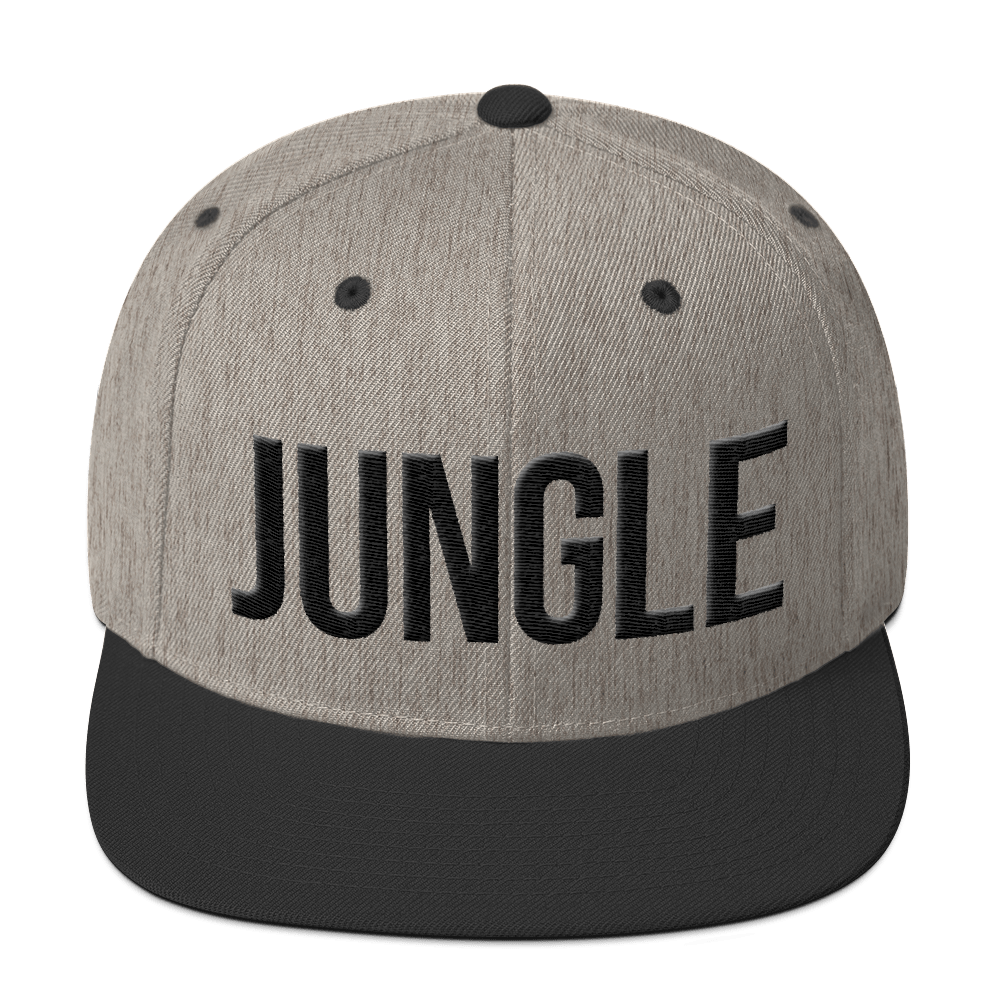 Jungle Snapback - Black Thread