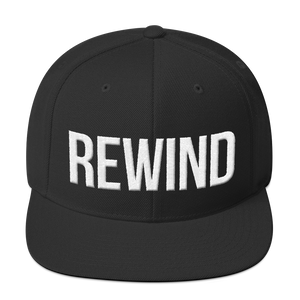 Rewind Snapback - White Thread